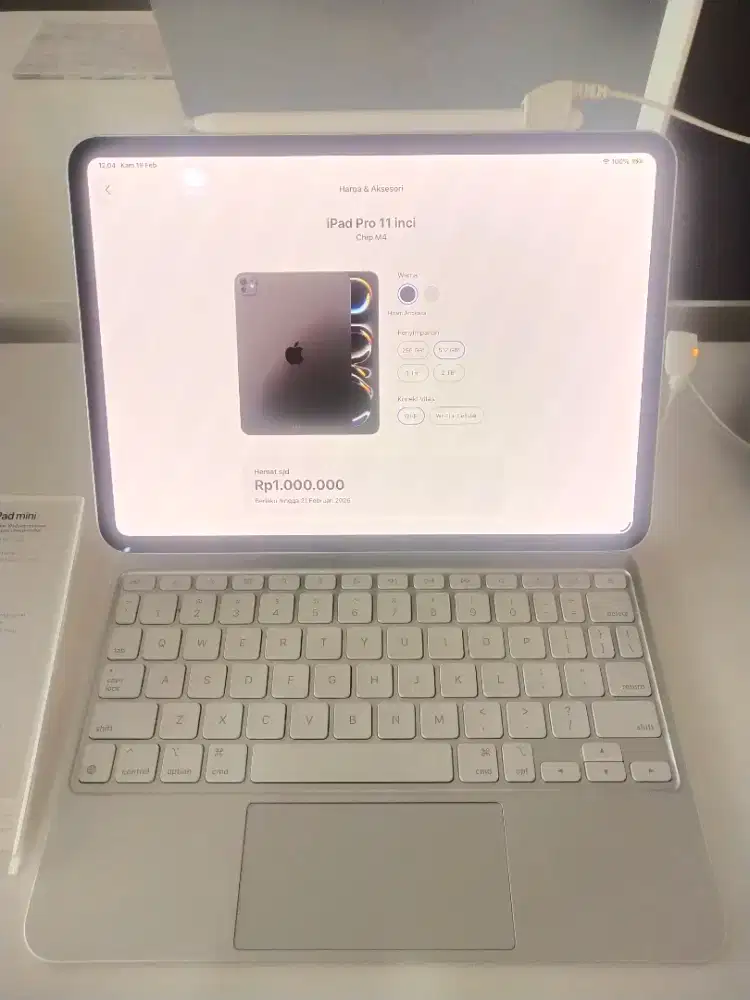 iPad Pro 11 5th Gen M4 512GB, Bisa Cicilan Pakai Homecredit