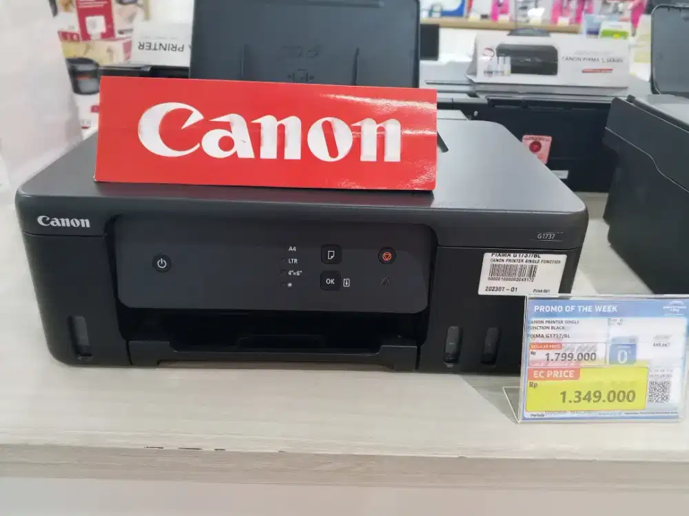 Canon PIXMA G1737 – Printer Ink Tank Hemat Tinta
