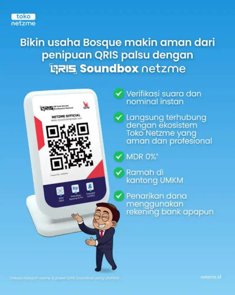 QRIS speaker Gratis