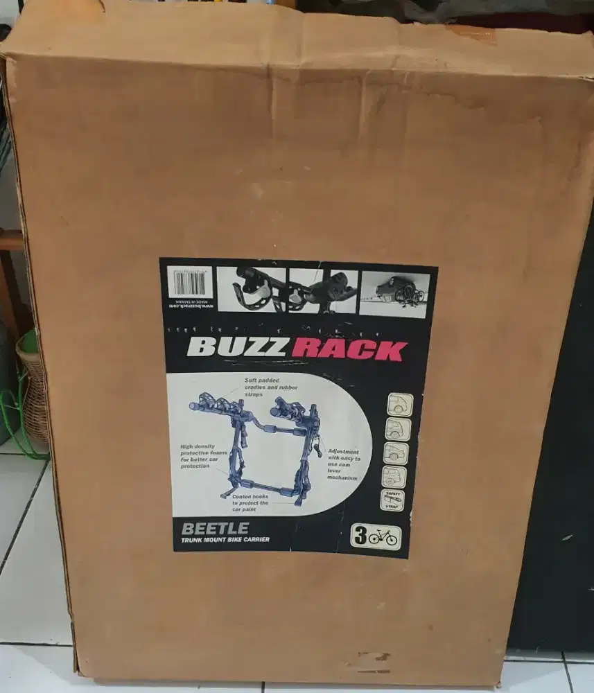 Jual Buzz Rack mobil untuk 3 sepeda