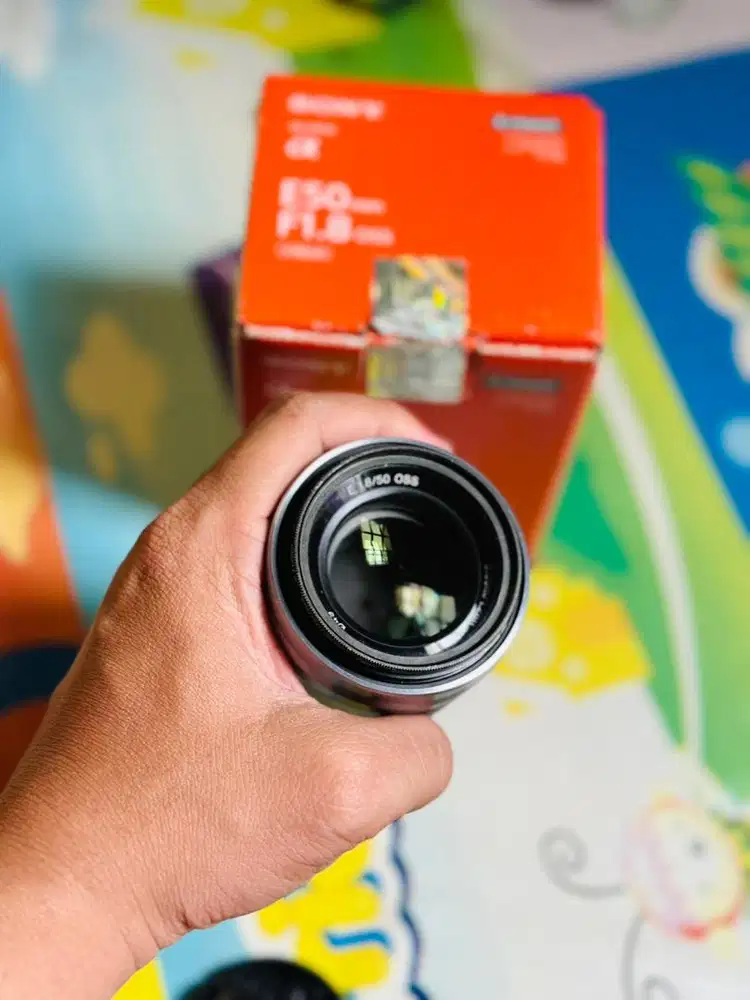 Lensa Sony E 50mm F1.8 OSS mulus jual cepaat
