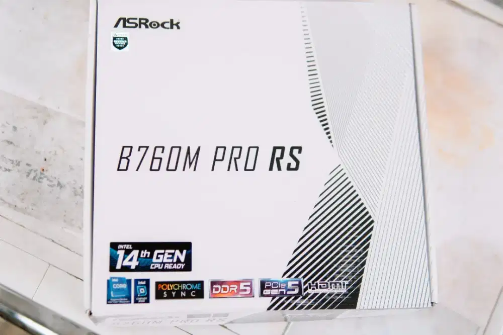 AsRock b760m pro rs ddr5