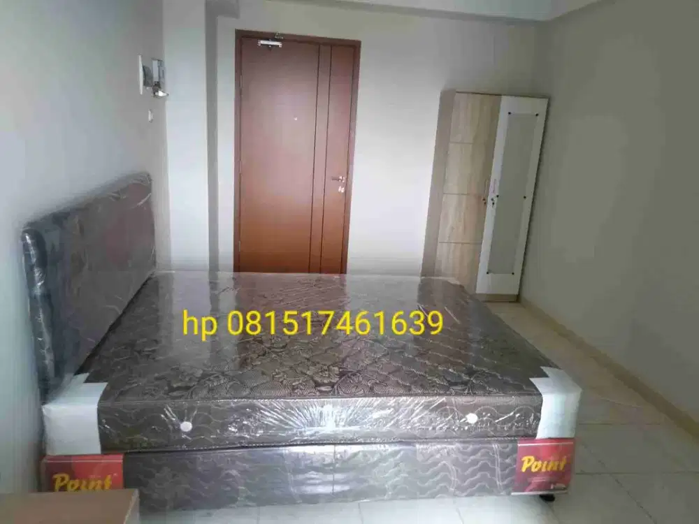 apartmen studio konsep resort siap huni