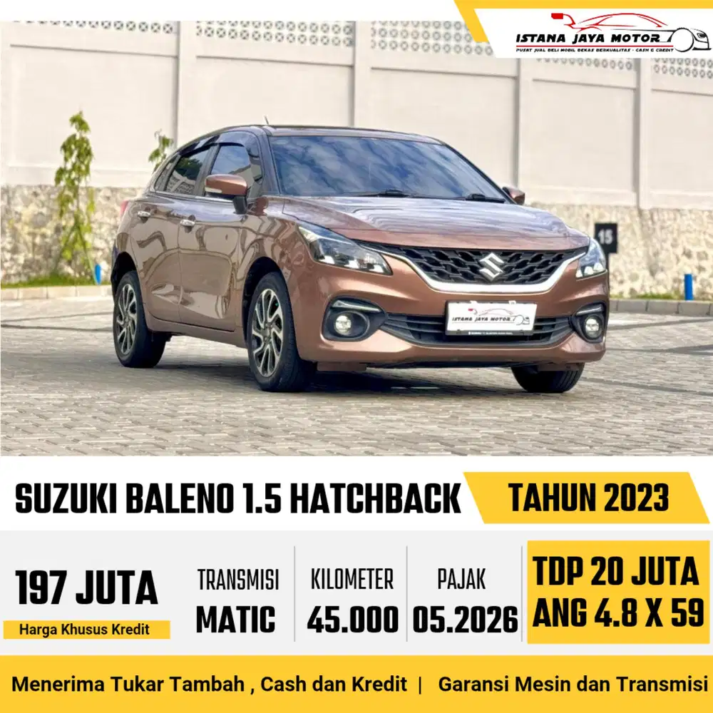 Suzuki Baleno Hatchback AT th 2023 #istana jaya motor