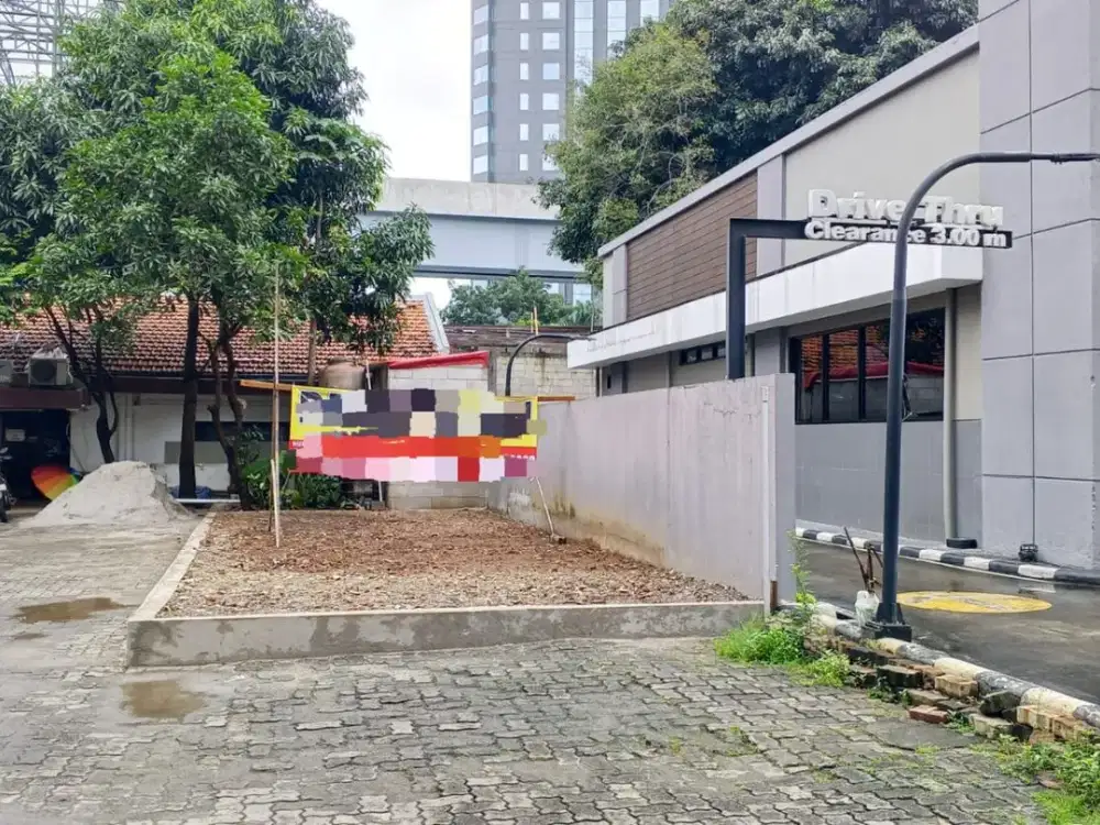 Disewakan tanah di Utan kayu, Jaktim