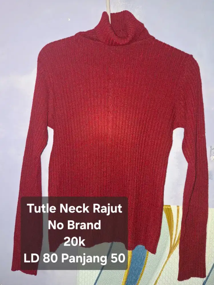 Turtle Neck Rajut