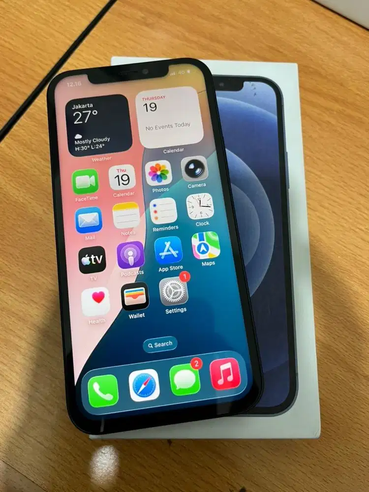 Iphone 12 64gb midnight fulset