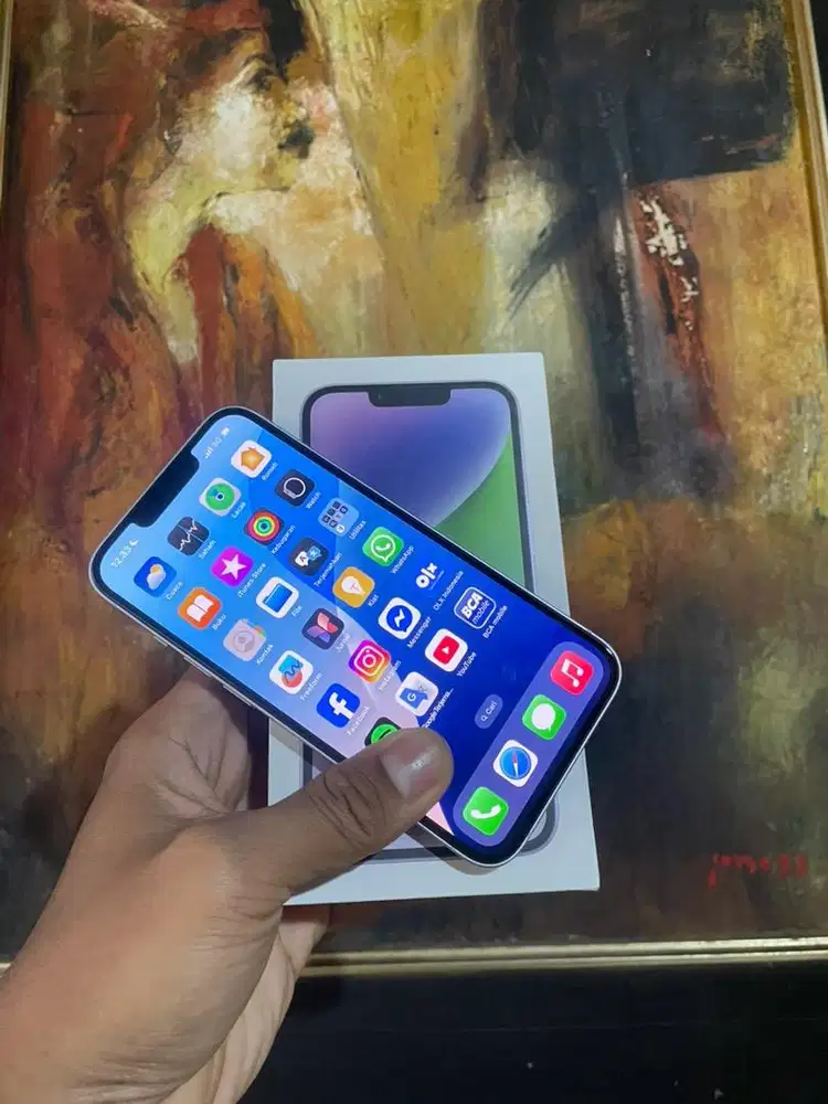 Iphone 14 256gb purple ibox