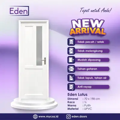 Pintu UPVC Harga Murah