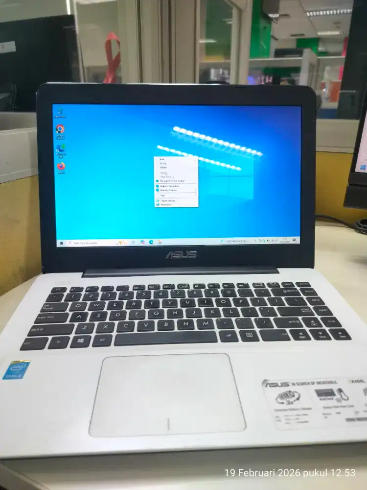 Laptop Asus x455l jos