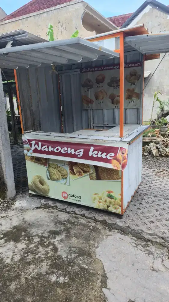 Rombong/container uk 1,5x1x2 mtr jual cepat