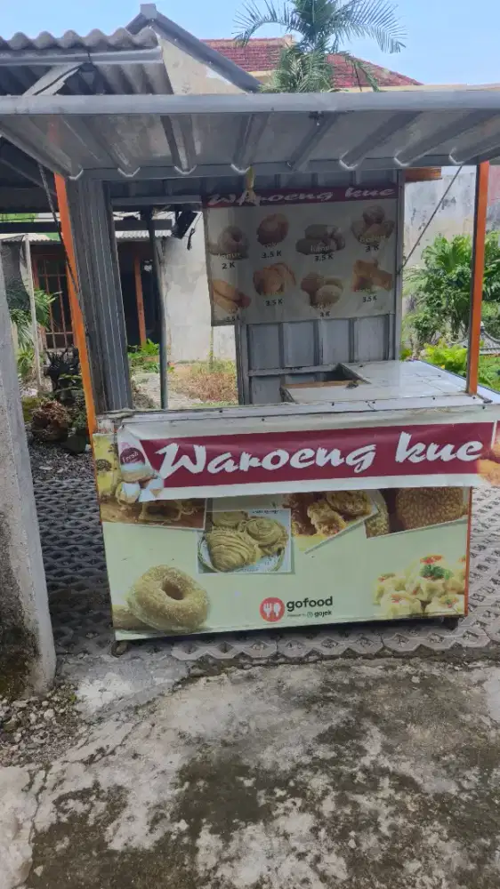 Rombong/container uk 1,5x1x2 mtr NEGO, BU cepat