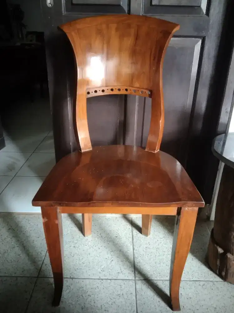 Jual murah kursi makan jati