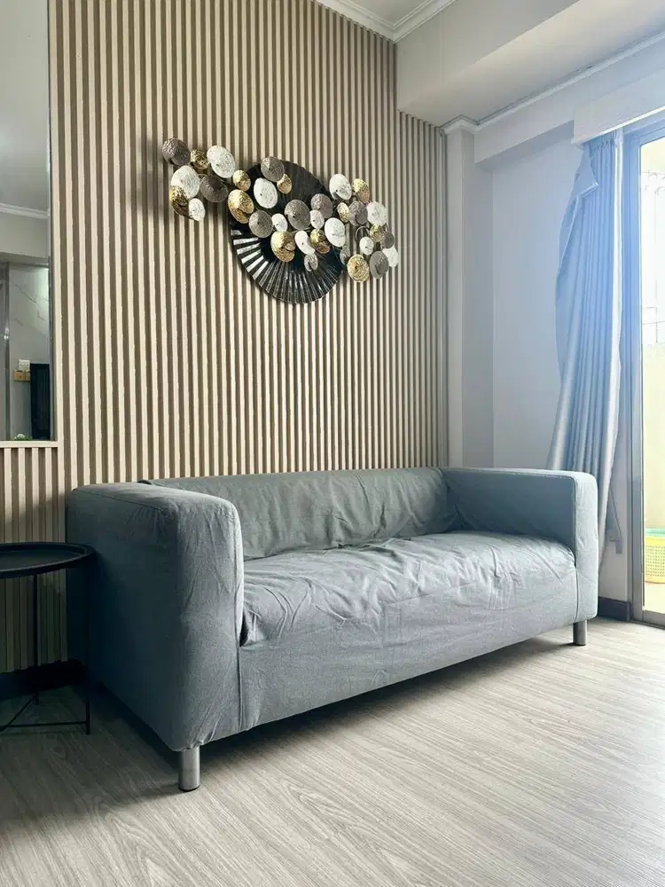 DISEWAKAN SIAP HUNI APARTEMEN WATERPLACE 2BR 85m2 INTERIOR NEW GRESS