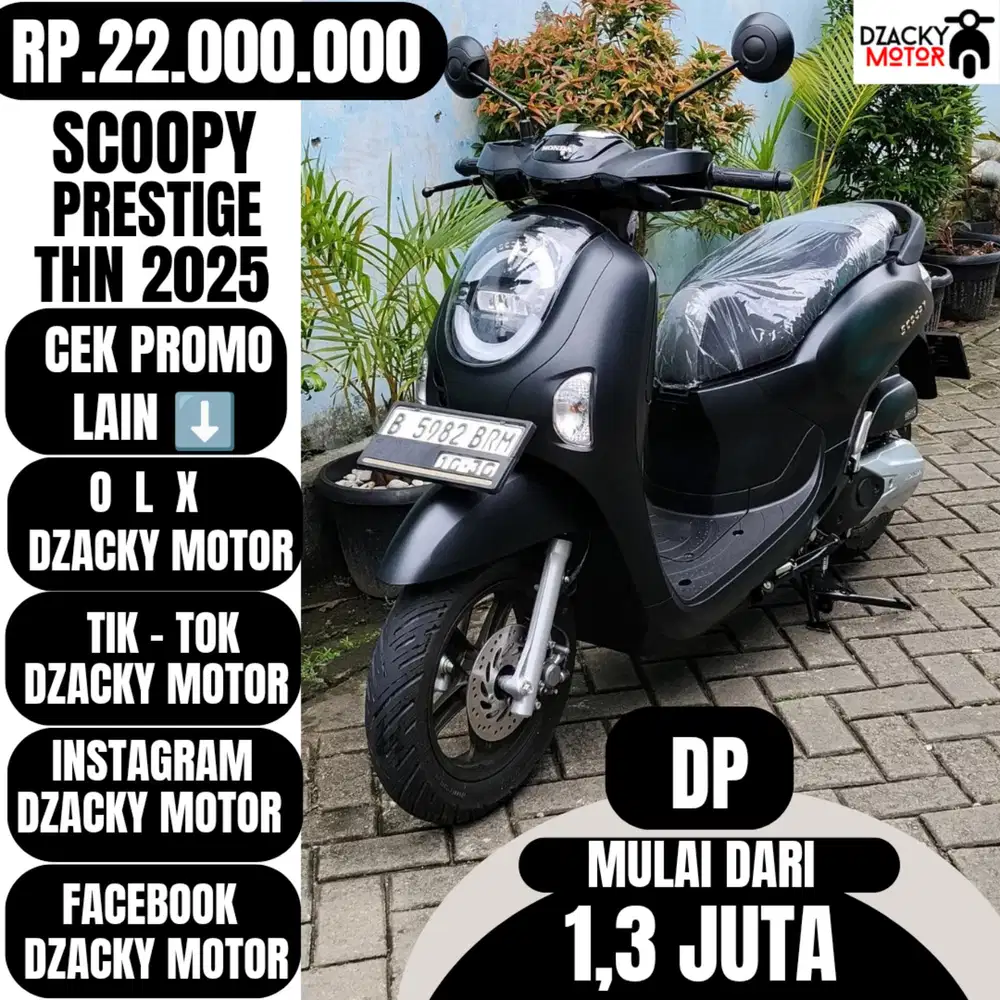SCOOPY PRESTIGE 2025 SECOND LIKE NEW