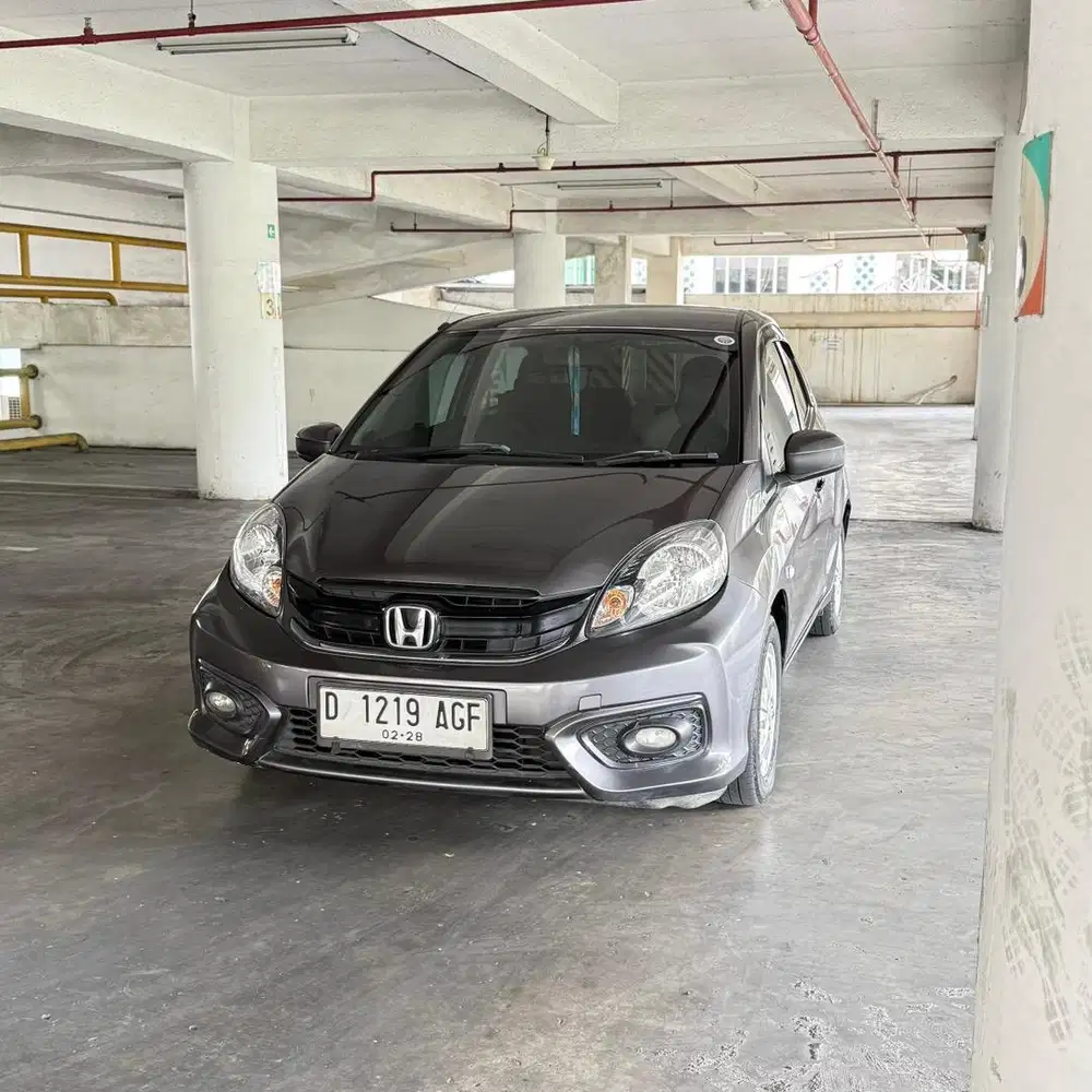 Honda Brio E AT 2018 (Satya) KM 106rb Asli - Istimewa