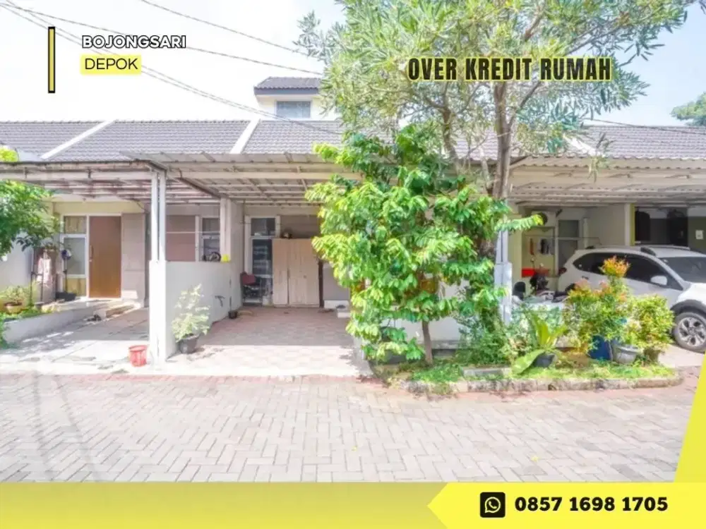 Jual Rmh Cash 595JT 2LT dkt Kampus UNPAM di Garden at Candi Sawangan