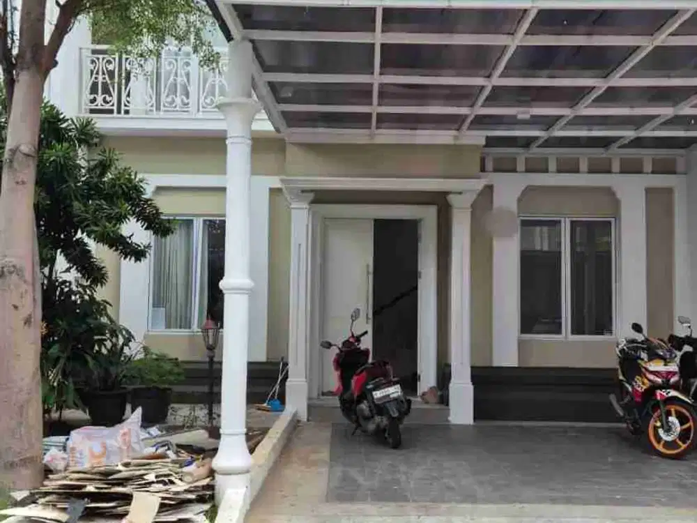 BANTING HARGA
Disewakan rumah murah 2lantai di Cluster Thames Jakarta Garden City Jakarta Timur siaphuni minimalis modern
