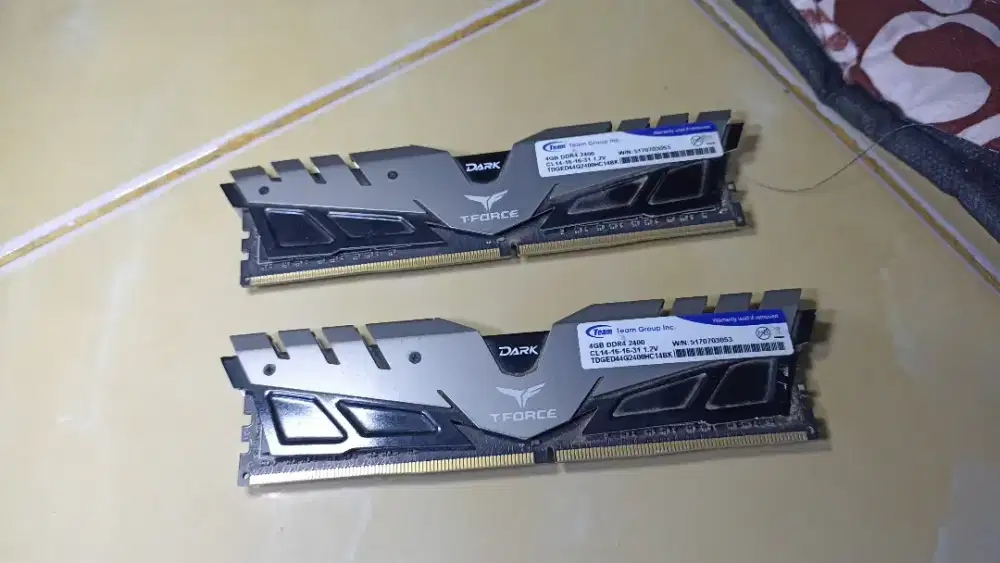 RAM PC Desktop Komputer UDIMM Teamgroup Tforce 4 gb DDR4