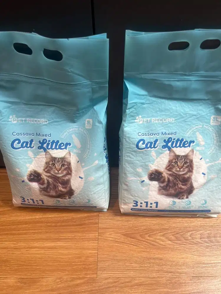 Pasir Kucing / Cat Litter (Cassava Mixed)