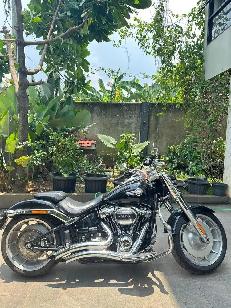 Harley Davidson Fatboy 2023 Vivid Black