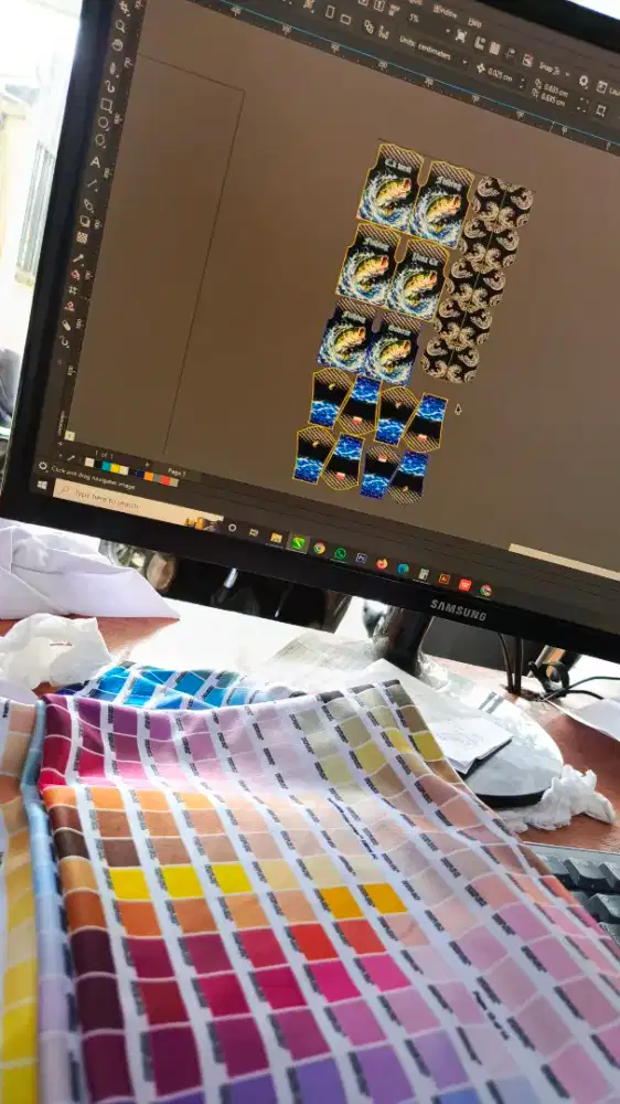 Operator Desain DTF dan Sublim