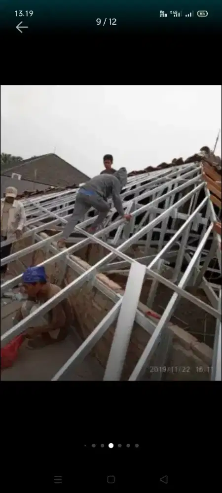 Atap bocor kanopi atap bajarigan terpasang dll bergaransi