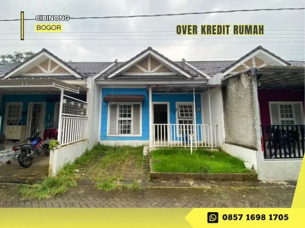 Jual Take Over 69JT Rmh dkt Stasiun Cibinong di Perum Cempaka Residence
