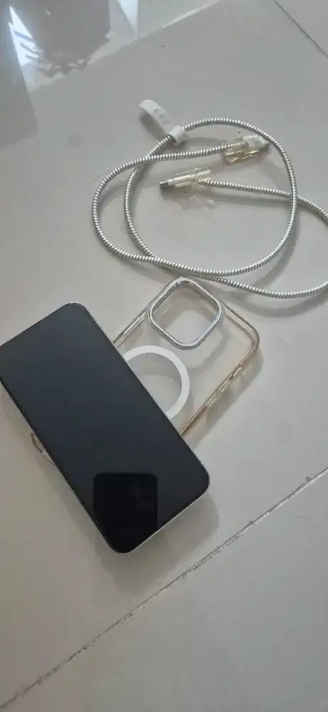 Jual IPHONE 15 PROMAX 256 WHITE SNOW TITANIUM