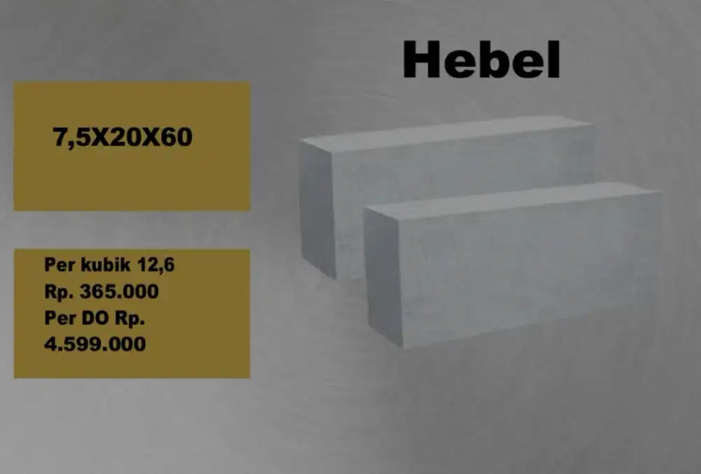 Hebel / Bata Ringan Berkualitas