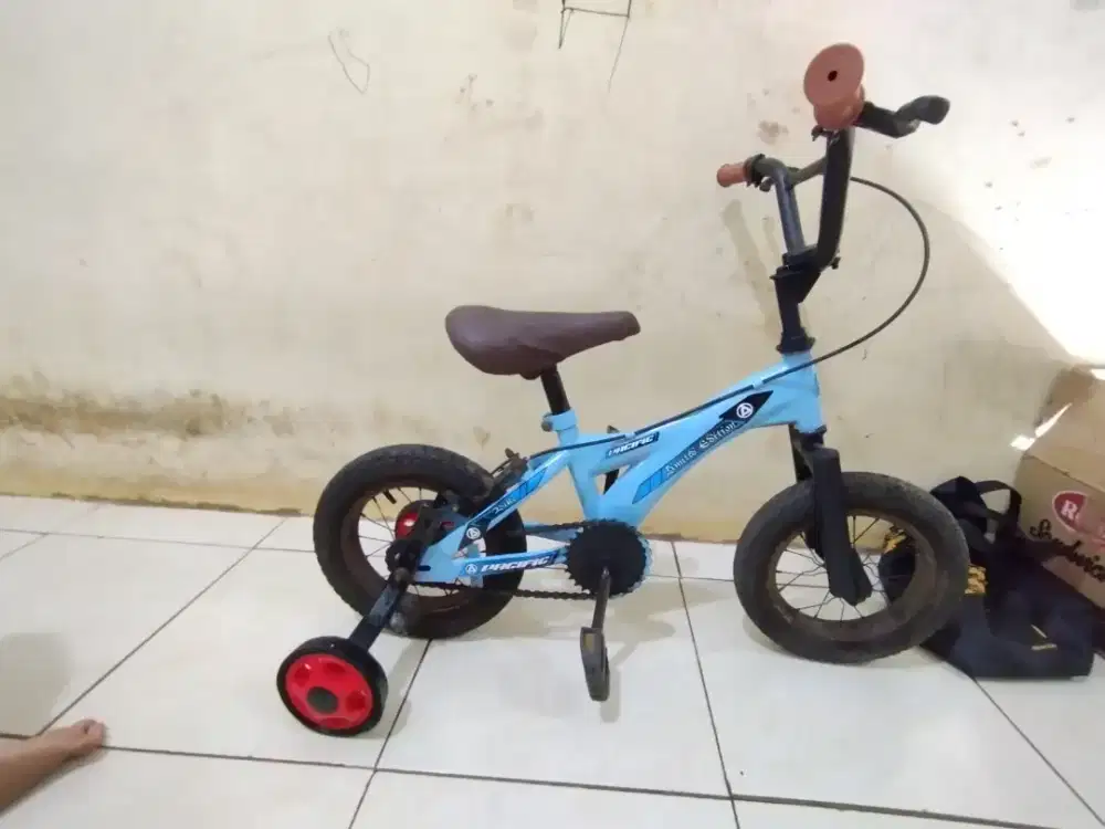 SEPEDA ANAK UKURAN 12 INC SIAP PAKAI