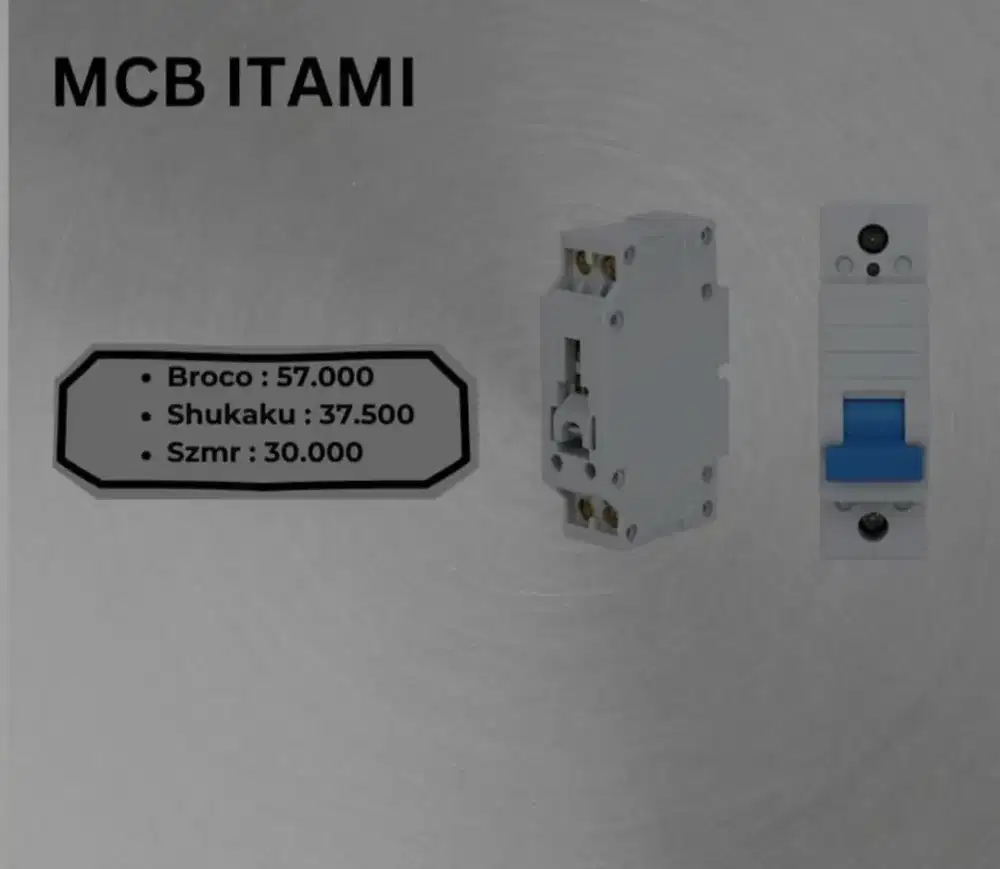 Box MCB, MCB Itami & Fuse Box Berkualitas — Aman & Awet
