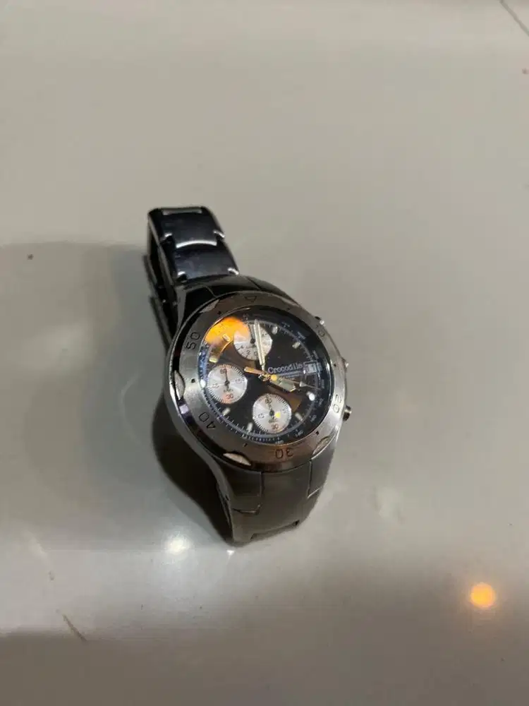 Jam tangan Crocodille chrono original