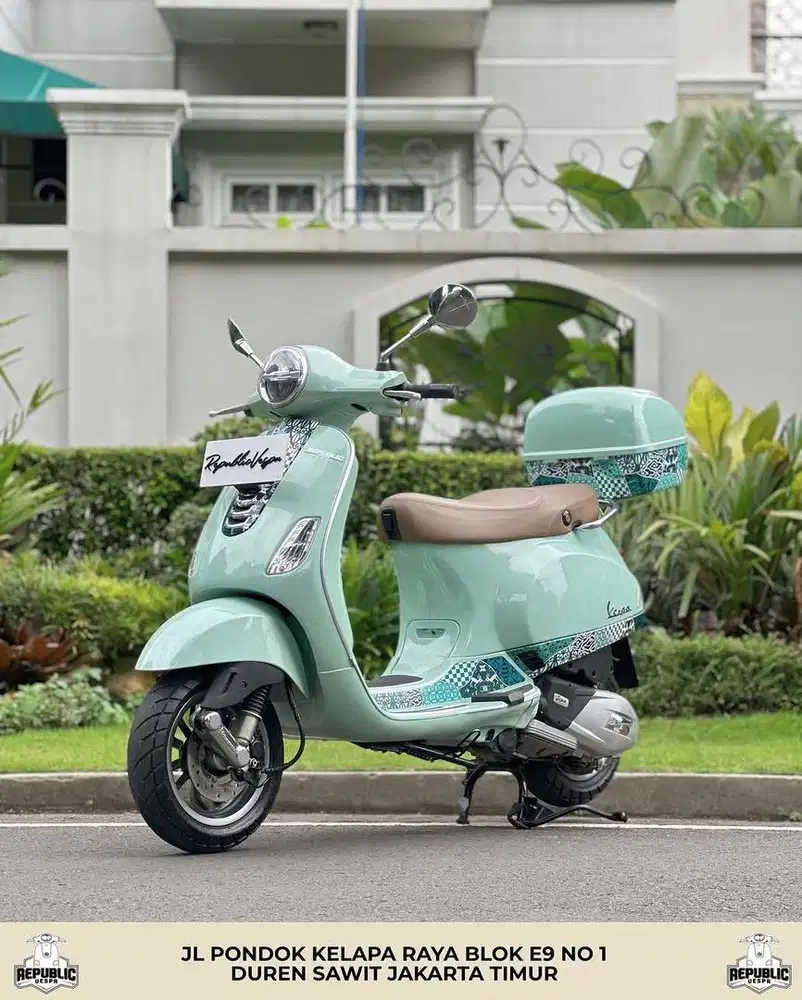 termurah lx 125 iget facelift batik series th 2023 hijau like new