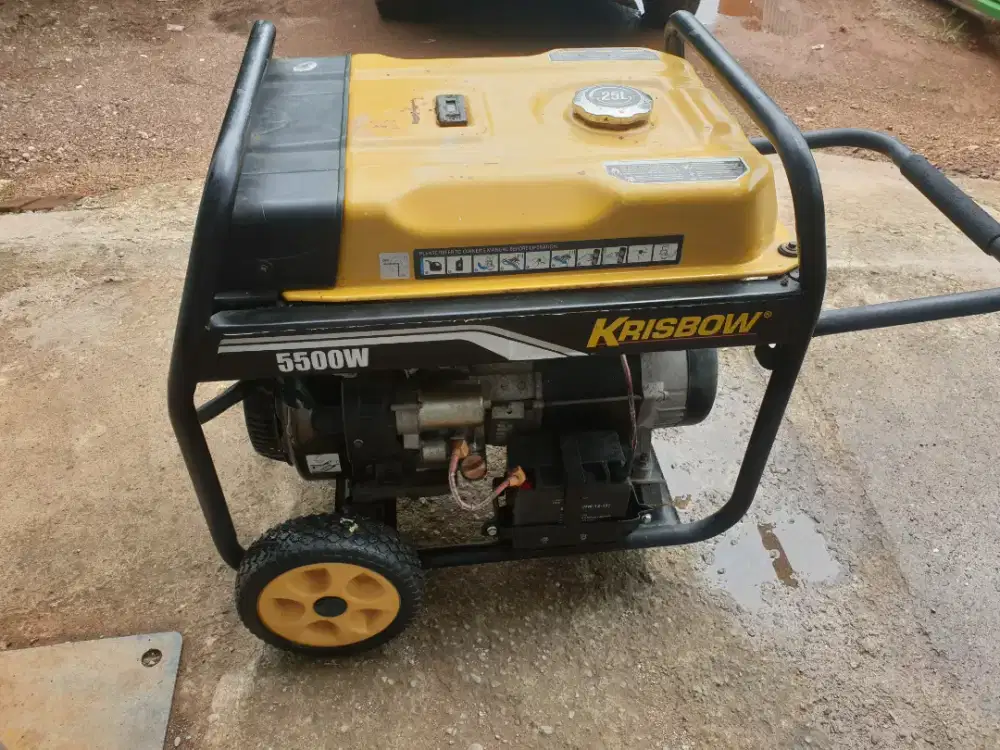 Genset 5500 Watt, Krisbow masih segel
