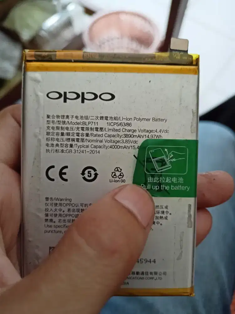 BATERAI OPPO A1K