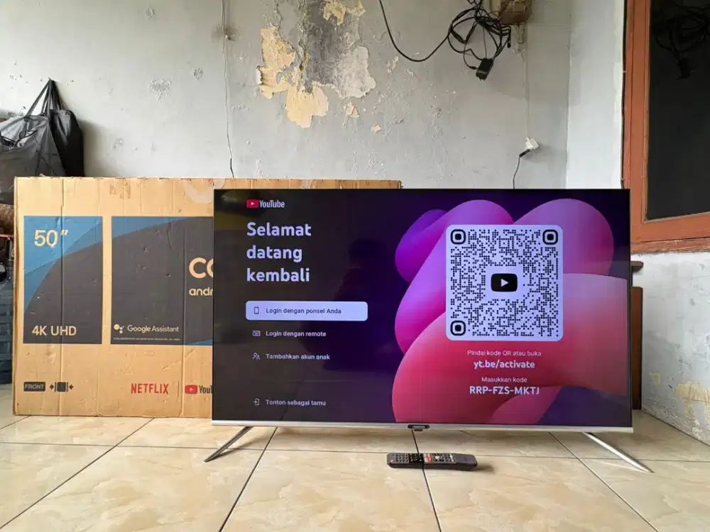 Jual tv LED digital android merk coocaa