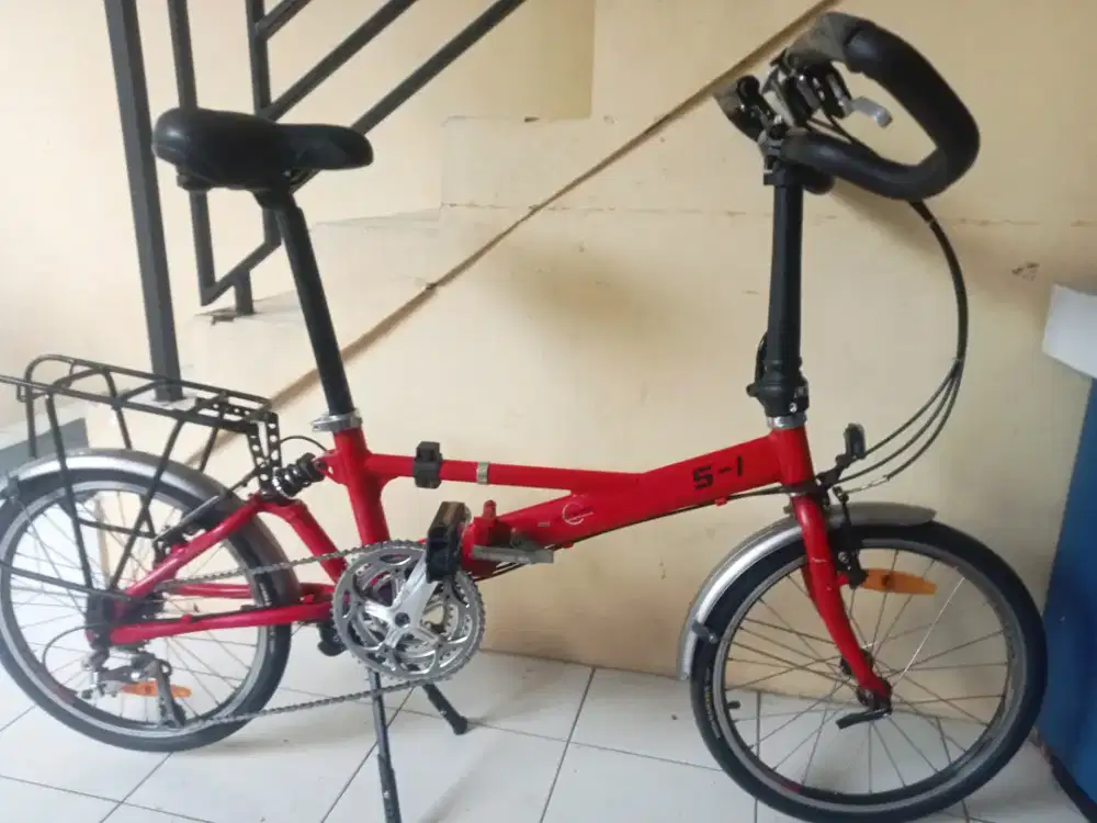Sepeda lipat ecosmo 20 lisensi dahon