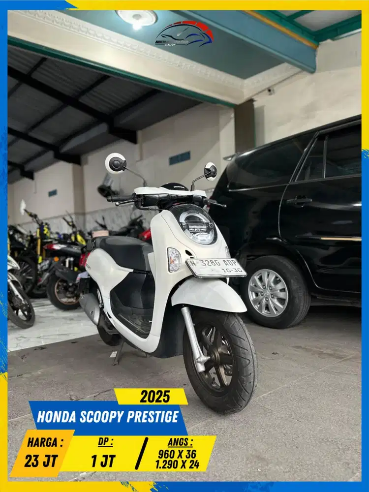 HONDA SCOOPY PRESTIGE 2025 NEGO MASZEHH HIKMAH MOTOR KEPUH MALANG