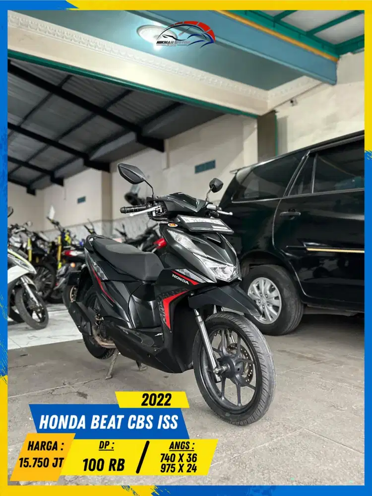 HONDA BEAT CBS ISS 2022 SIAP ANGKUT BOSSKU HIKMAH MOTOR KEPUH MALANG