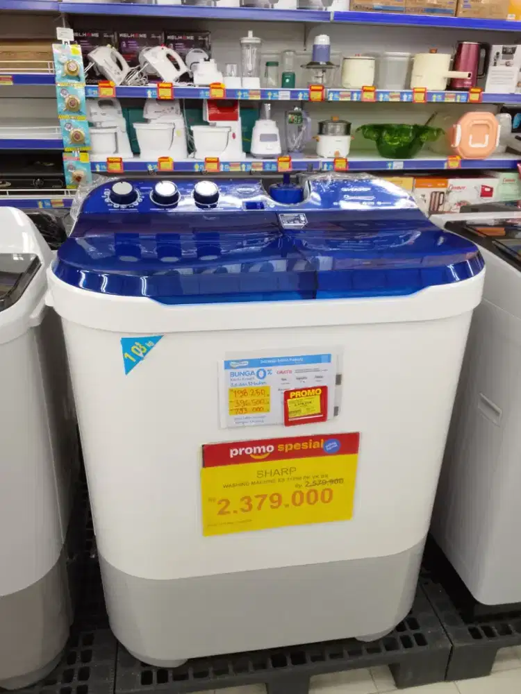 promo cicilan mesin cuci cuma pakai ktp tanpa dp free angsuran 1-2×