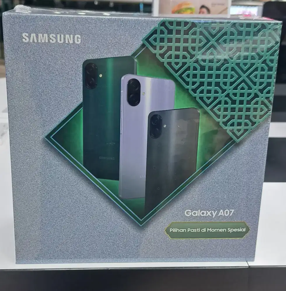 SAMSUNG GALAXY A07 4/64 PACKAGE RAMADAN GARANSI RESMI
