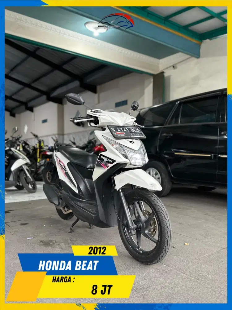 HONDA BEAT 2012 PLAT S MURAH MERIAH BOSSKU HIKMAH MOTOR KEPUH MALANG