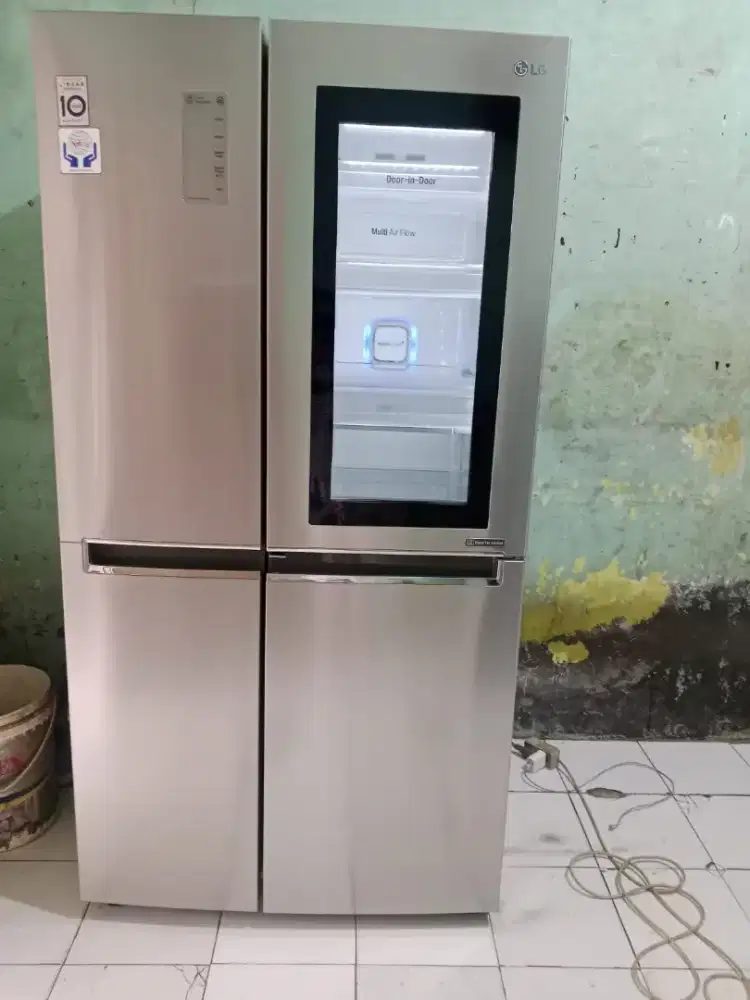 Jual bu kulkas 2 pintu side bye side merk LG INVERTER