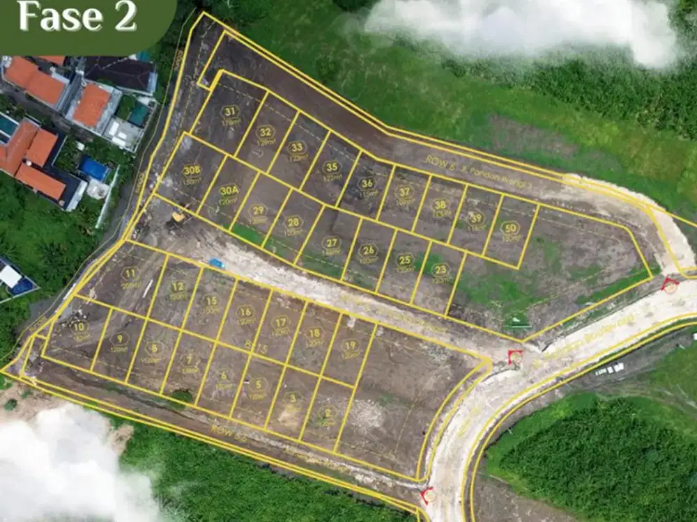 Tanah Kavling Residensial & Komersial Premium Dalam Kawasan 10 Hektar di Pusat Canggu