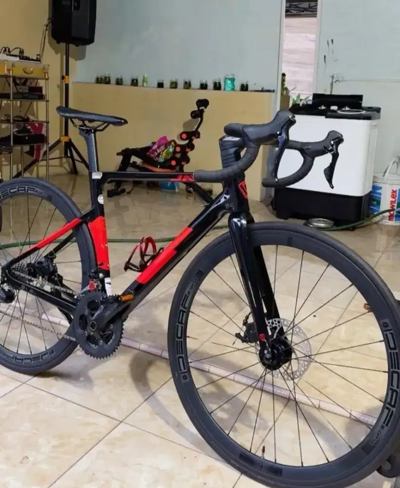 ROADBIKE JAVA VISUVEO BLECK RED SIZE 51