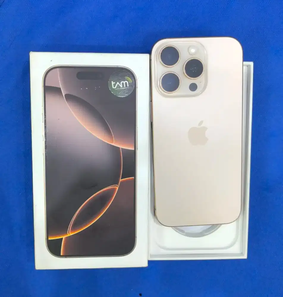 iphone 16 pro 128gb Ex ibox fullset ori elegan