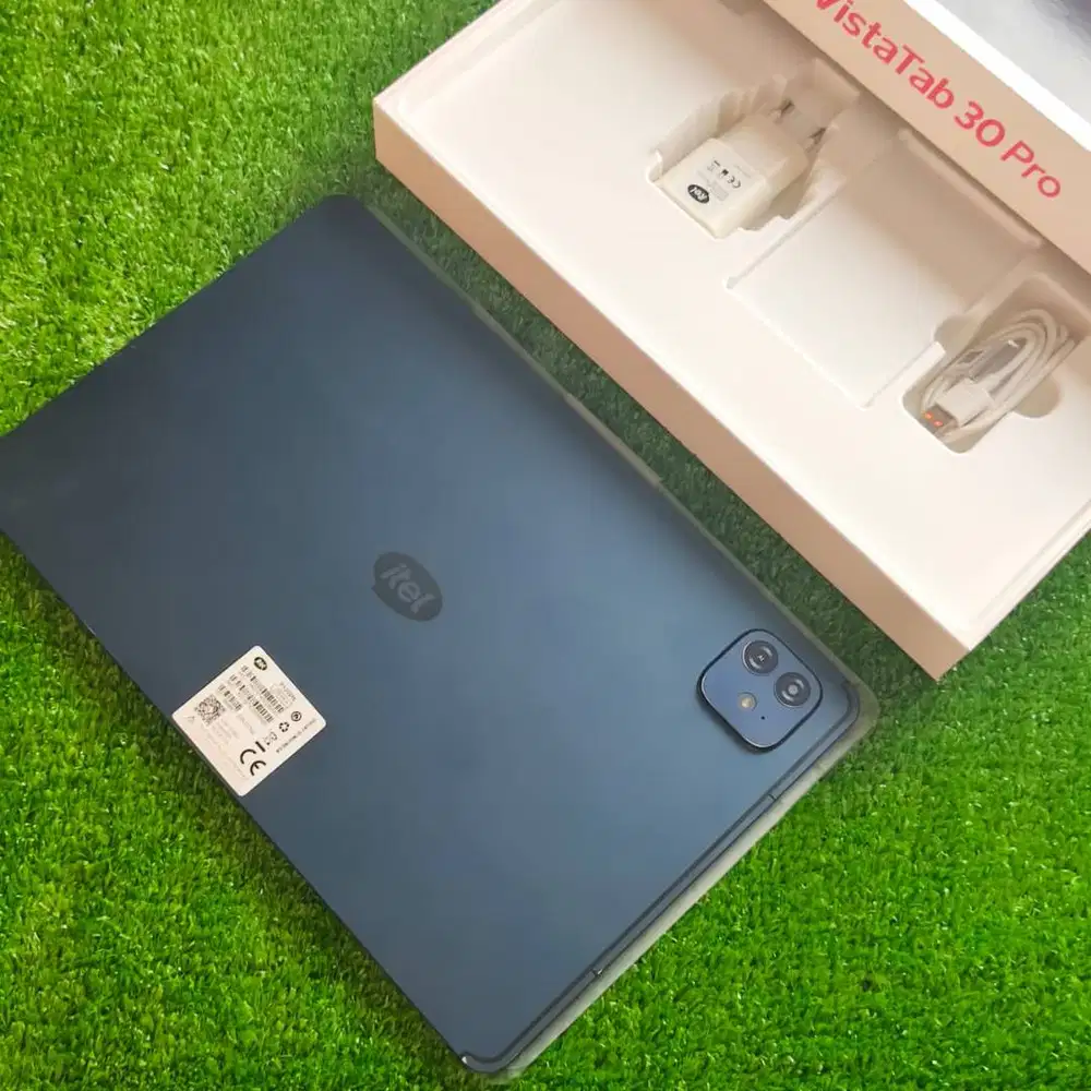 Itel VistaTab 30 Pro 8/256GB Deep Grey Fullset Ori Kondisi 97% fullset