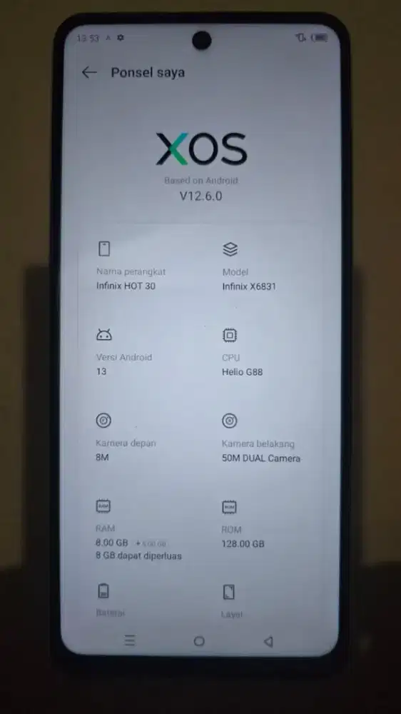 Infinix Hot 30 8/128gb