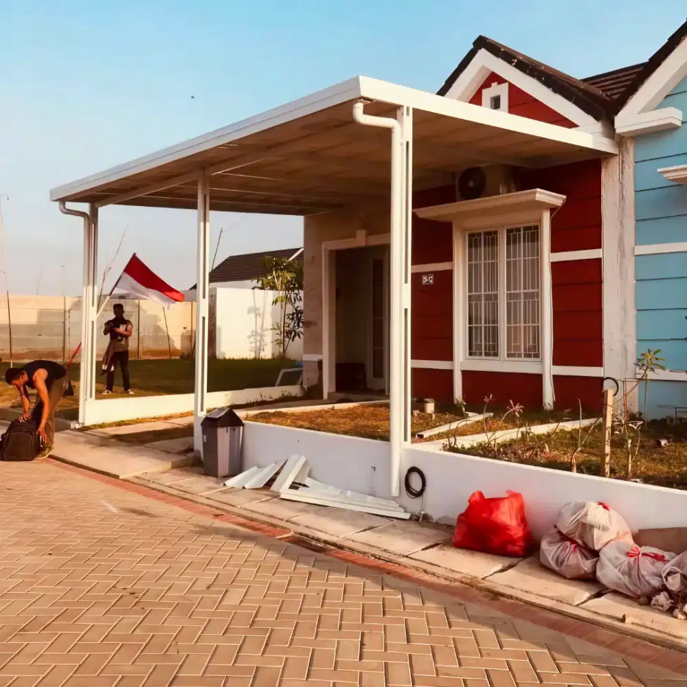 Jasa pasang kanopi baja ringan